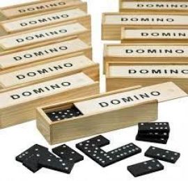 Wooden Dominoes Set 28pcs