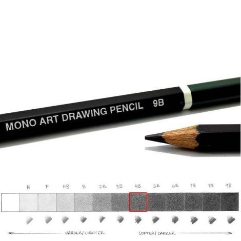 High Quality Mono Art Drawing Pencil For Sketch - H Series