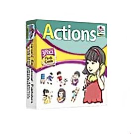 Actions Flashcards - Flashcards For Kids - Kids Flash Cards