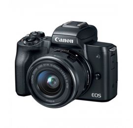 Canon EOS M50 Mirrorless Digital Camera With 15-45mm Lens Black