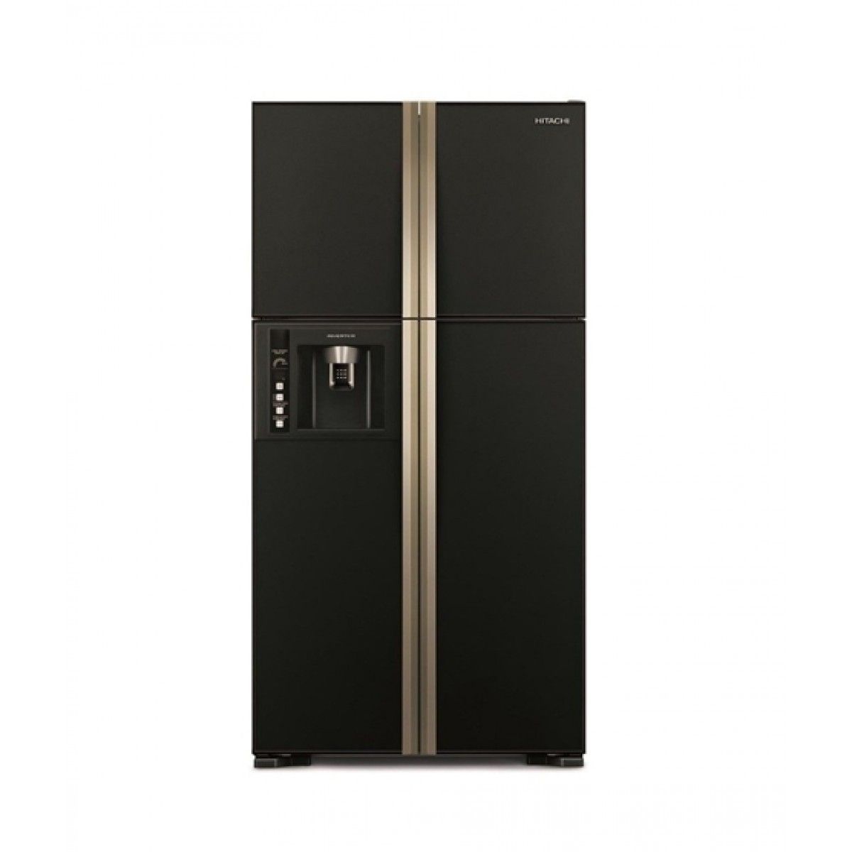 Hitachi (R-W690P3PB) French Door  21 cu ft Refrigerator