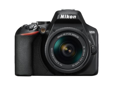Nikon D3500 with 18-55mm
