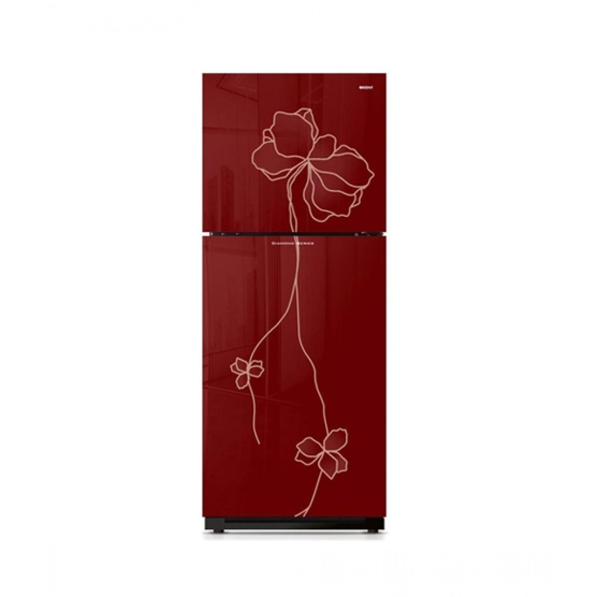 Orient Diamond 500 Freezer-on-Top 17 Cu Ft Bloom Red (68635-2.12) Refrigerator