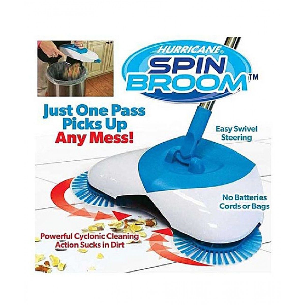 Hurricane Spin And Mop Wiper
