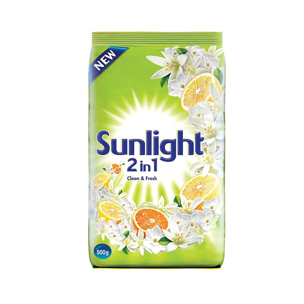 Sunlight Detergent Powder Green (500GM)